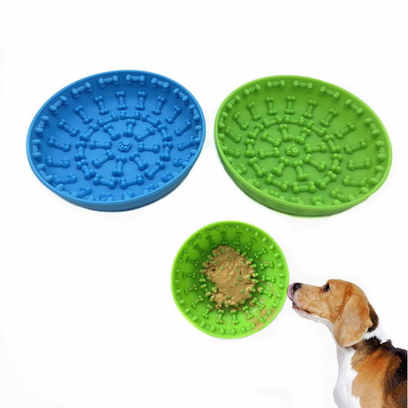 Comedero Lento Antiahogo para Perros de Silicona