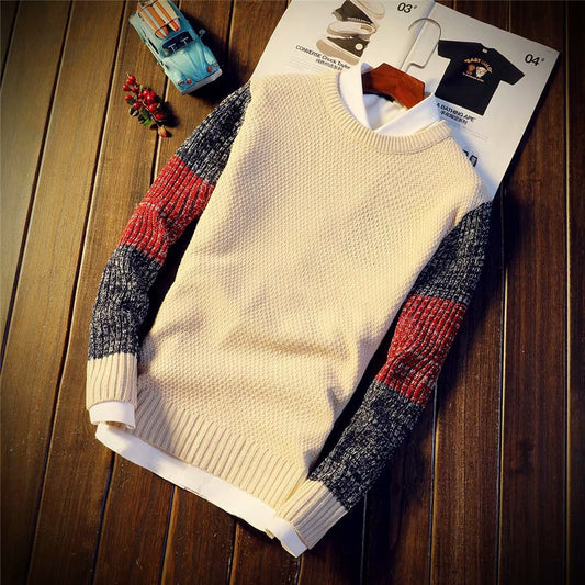 Suéter Casual de Cuello Redondo para Hombre