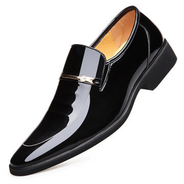 Zapatos de Cuero Italiano para Hombre - Mocasines Brillantes Punta Aguda - Image 7