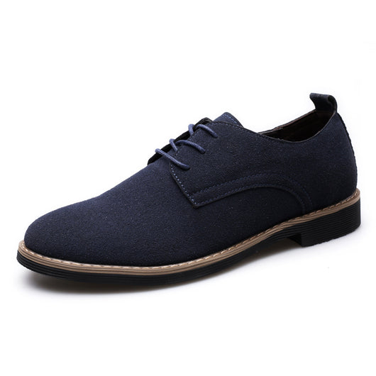 Tenis para Hombre de Cuero y Gamuza - Tallas Grandes - Image 12