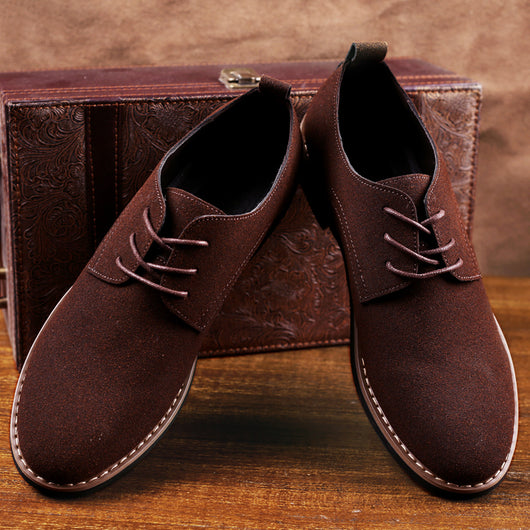 Tenis para Hombre de Cuero y Gamuza - Tallas Grandes - Image 18