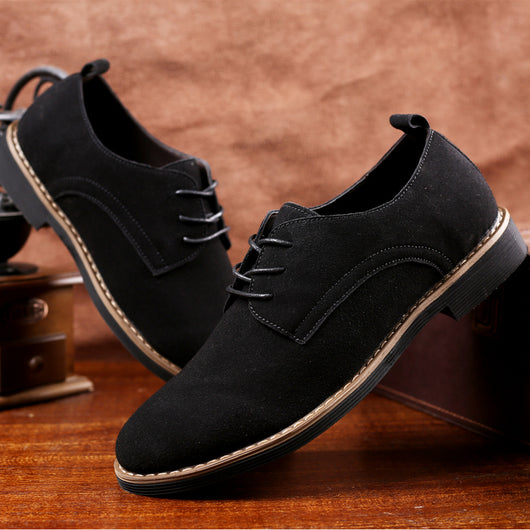 Tenis para Hombre de Cuero y Gamuza - Tallas Grandes - Image 20