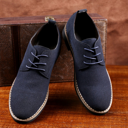 Tenis para Hombre de Cuero y Gamuza - Tallas Grandes - Image 10