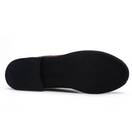Tenis para Hombre de Cuero y Gamuza - Tallas Grandes - Image 5