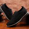 Tenis para Hombre de Cuero y Gamuza - Tallas Grandes