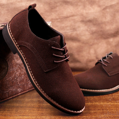 Tenis para Hombre de Cuero y Gamuza - Tallas Grandes - Image 6