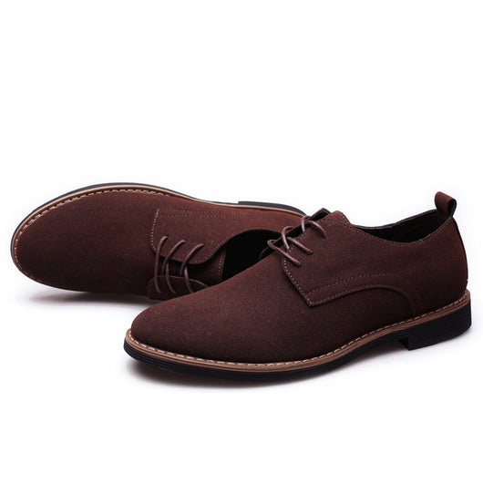 Tenis para Hombre de Cuero y Gamuza - Tallas Grandes - Image 8