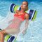 Hamaca Flotante Inflable para Niños con Drenaje y Respaldo