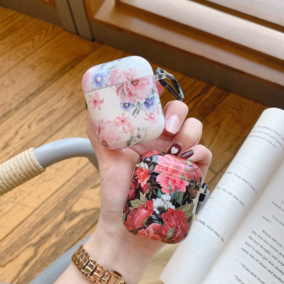 Funda Protectora para AirPods con Diseño Floral Natural - Girasol y Rosa - Image 17