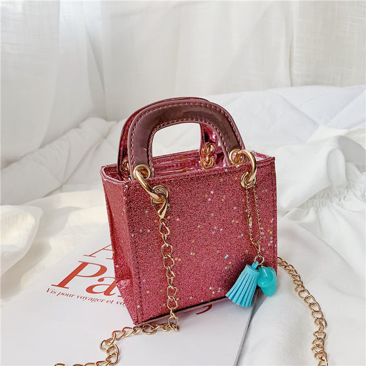 Bolso Infantil con Lentejuelas Brillantes para el Hombro - Image 22