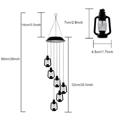 Lámpara Solar con Móvil Luminoso LED y Sonido del Viento - Image 13