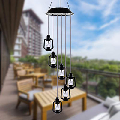 Lámpara Solar con Móvil Luminoso LED y Sonido del Viento - Image 3