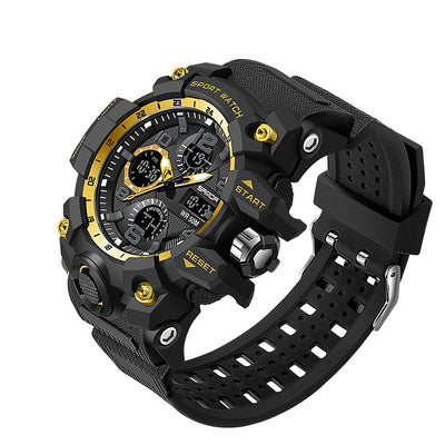Reloj Deportivo Dual Display Multifunción Impermeable para Hombre