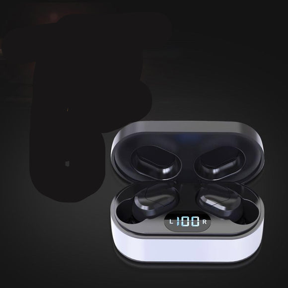 Auriculares Bluetooth 5.0 con Asistente de Voz - Diseño de Gancho Auricular