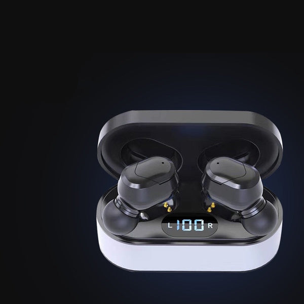 Auriculares Bluetooth 5.0 con Asistente de Voz - Diseño de Gancho Auricular