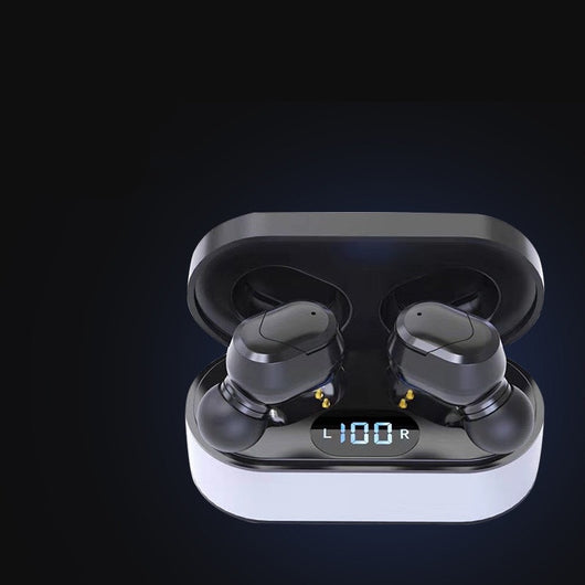 Auriculares Bluetooth 5.0 con Asistente de Voz - Diseño de Gancho Auricular