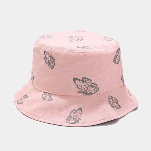 Gorro Pescador Reversible Mariposas Estilo Coreano Protección Solar - Image 14