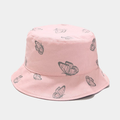 Gorro Pescador Reversible Mariposas Estilo Coreano Protección Solar - Image 5