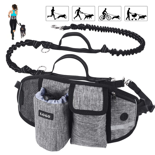 Correa para Perro con Cinturón Manos Libres - Bolsa de Almacenamiento para Paseos y Running - Image 23