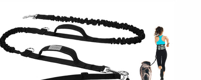 Correa para Perro con Cinturón Manos Libres - Bolsa de Almacenamiento para Paseos y Running - Image 6