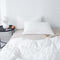 Juego de Cama King 3 Piezas Algodón Seersucker Lavado - Suave y Lujoso