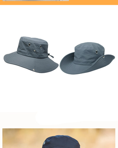 Sombrero Pescador de Ala Ancha Transpirable para Hombre - Protección Solar Viajes y Actividades Outdoor - Image 15