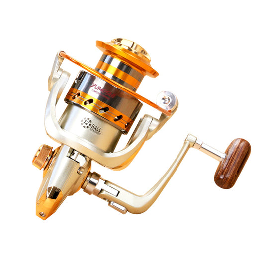 Carrete de Pesca Giratorio Metal Rocker - Bobina Spinning de Alto Rendimiento