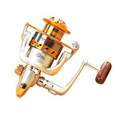 Carrete de Pesca Giratorio Metal Rocker - Bobina Spinning de Alto Rendimiento