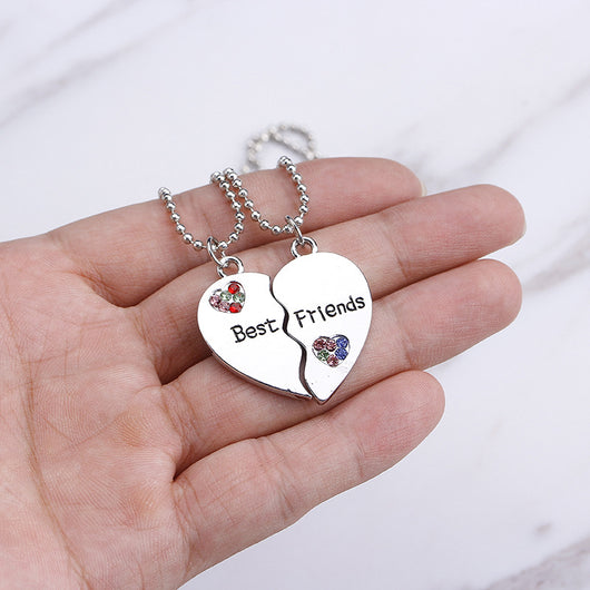 Collar de Amistad Diamante Cosido con Amor - Image 8