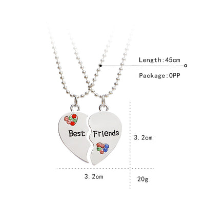 Collar de Amistad Diamante Cosido con Amor - Image 11