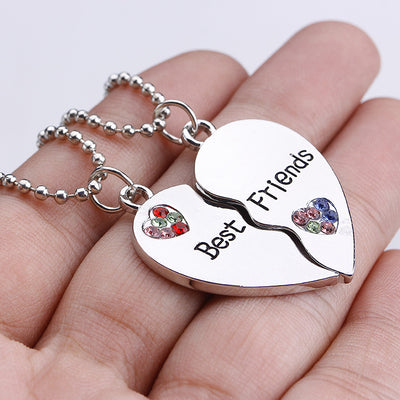 Collar de Amistad Diamante Cosido con Amor - Image 5