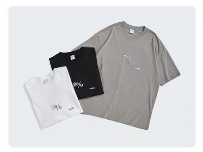 Playera Suelta Negra Casual para Hombre - Image 2