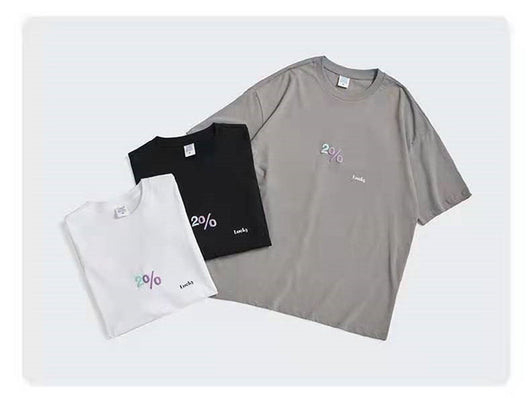Playera Suelta Negra Casual para Hombre - Image 2