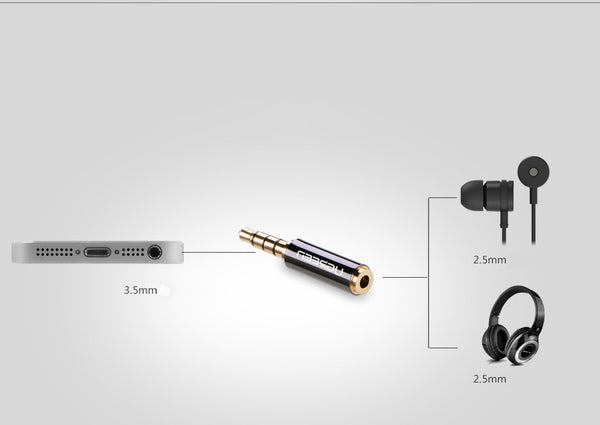 Adaptador Convertidor de Audio para Auriculares