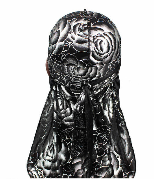 Sombrero Pirata de Cola Larga con Punta de Seda Imitación Rosa