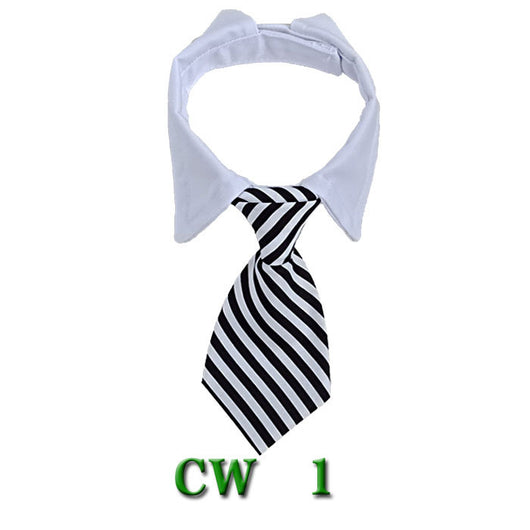 Corbata y Pañuelo Elegante para Perros con Diseño a Rayas - Image 26