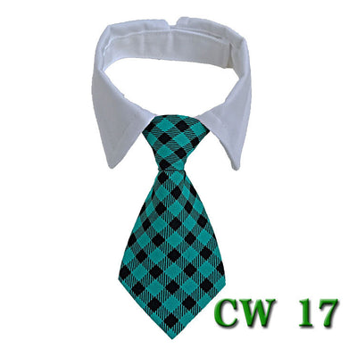 Corbata y Pañuelo Elegante para Perros con Diseño a Rayas - Image 37