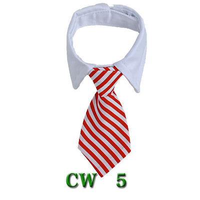 Corbata y Pañuelo Elegante para Perros con Diseño a Rayas - Image 5