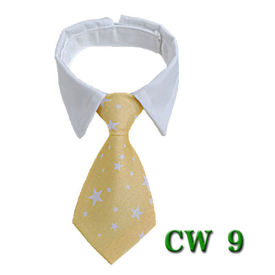 Corbata y Pañuelo Elegante para Perros con Diseño a Rayas - Image 9
