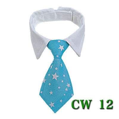 Corbata y Pañuelo Elegante para Perros con Diseño a Rayas - Image 12