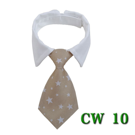 Corbata y Pañuelo Elegante para Perros con Diseño a Rayas - Image 10