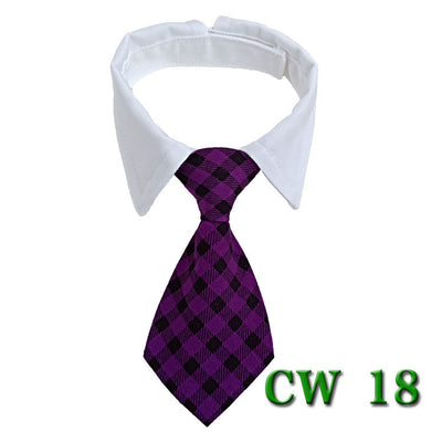 Corbata y Pañuelo Elegante para Perros con Diseño a Rayas - Image 18