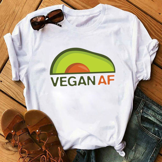 Camiseta Estampado Aguacate para Mujer - Manga Corta Básica - Image 13