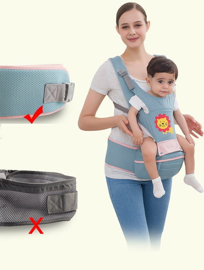 Cargador de Bebé Multifuncional con Cintura - Manos Libres para Papás y Mamás - Image 2