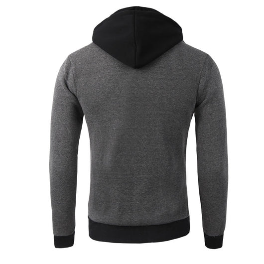 Sudadera con Doble Cierre y Capucha - Chaqueta Cardigan Deportiva Casual para Hombre - Image 8