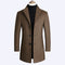 Abrigo de Lana para Hombre Otoño Invierno Talla Grande