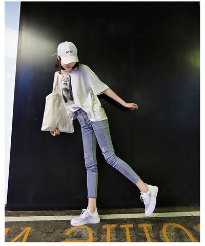 Zapatillas Deportivas Huecas Ligeras para Estudiantes - Estilo Casual y Cómodo - Image 15