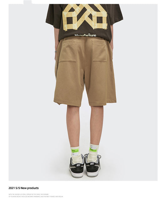 Shorts Deportivos Holgados con Estampado de Letras y Cordón Ajustable - Image 10