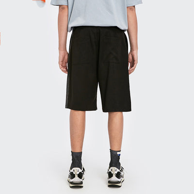 Shorts Deportivos Holgados con Estampado de Letras y Cordón Ajustable - Image 5