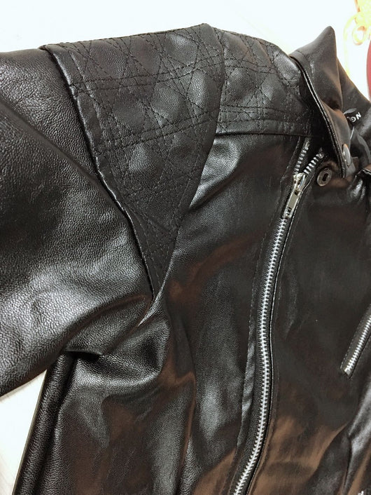 Chaqueta de Cuero PU para Niños - Abrigo Motociclista Otoño Unisex - Image 3